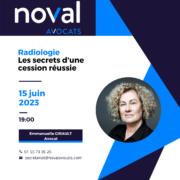 Webinar : “Radiologie : les secrets d'une cession réussie”