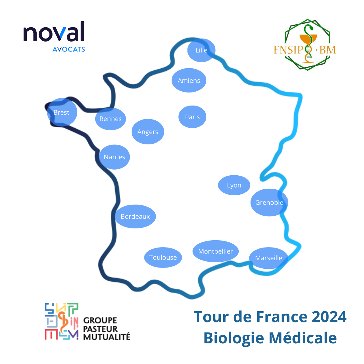Tour de France de la biologie Médicale