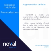 Actes de biologie médicale : une revalorisation qui était attendue